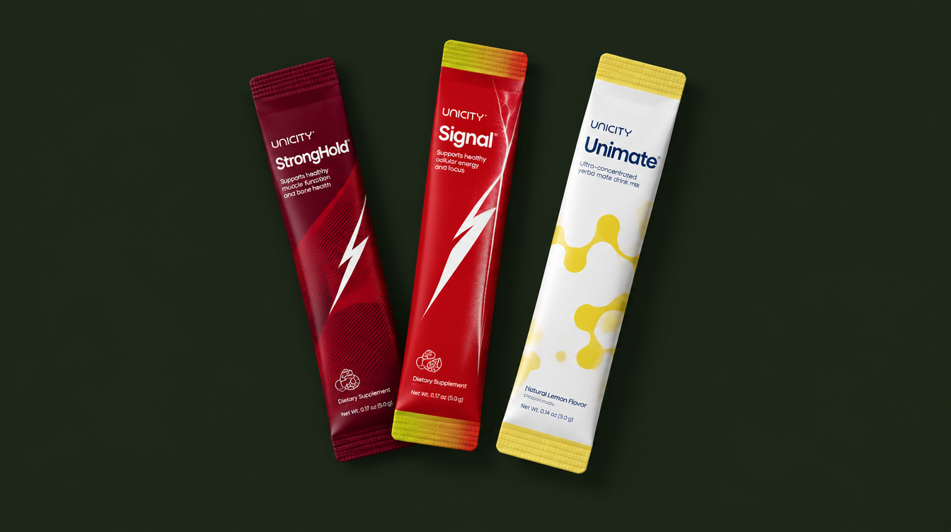 StrongHold, Signal and Unimate stick packs